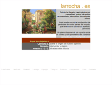 Tablet Screenshot of larrocha.es